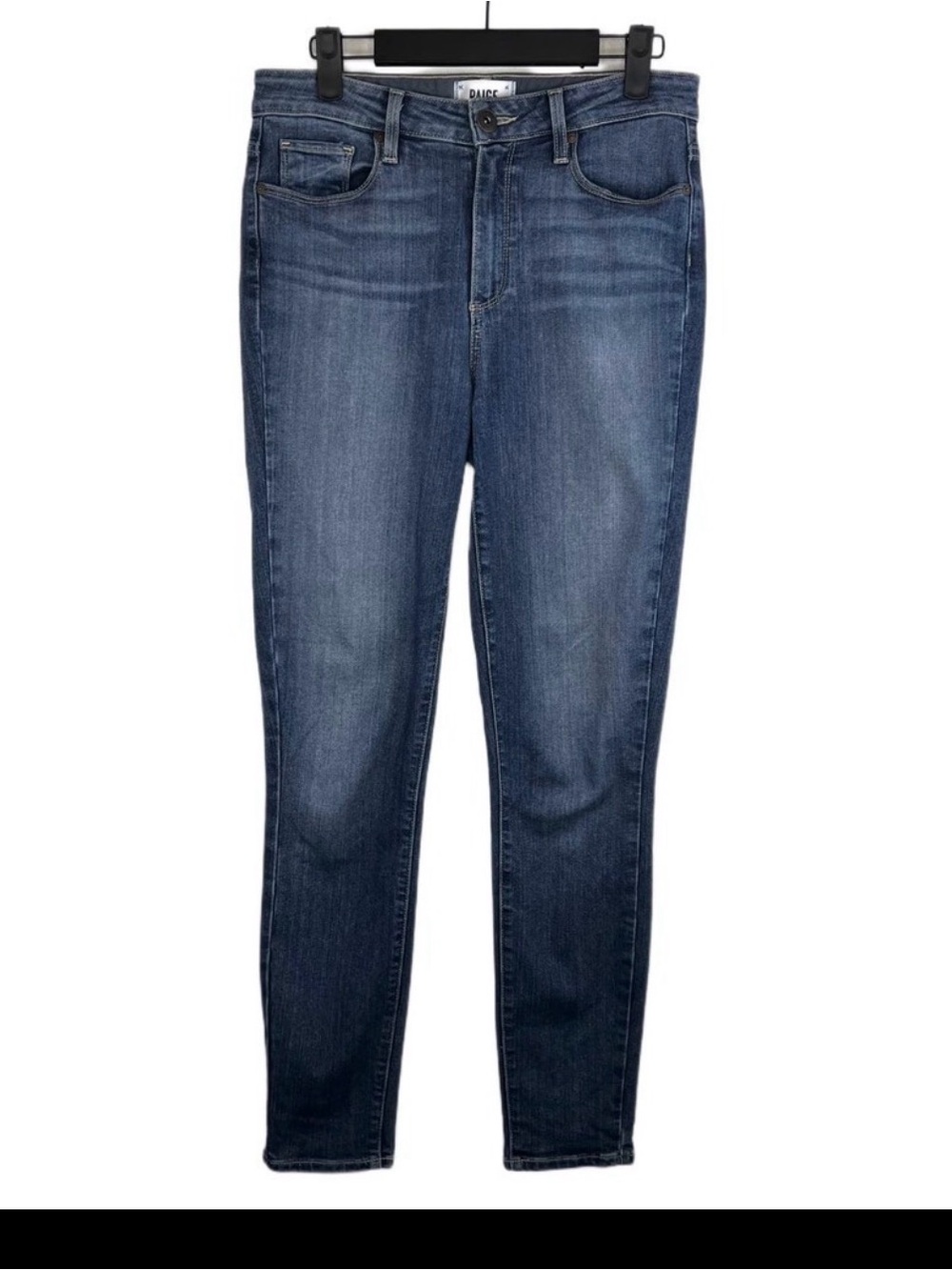 PAIGE Dark Blue Skinny Jeans